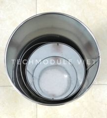  Thùng rác Inox  nắp lật TM-A35 