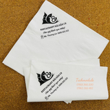 


																	 Khăn giấy ăn in logo RESTAURANT HẢI SẢN C8 