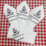 


																	 Khăn giấy ăn in logo CAFE XƯA 