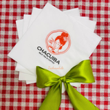 


																	 Khăn giấy ăn in logo CHACUIBA 