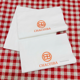 


																	 Khăn giấy ăn in logo CHACUIBA 