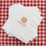 


																	 Khăn giấy ăn in logo CHACUIBA 