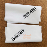 


																	 Khăn giấy ăn in logo CHAM CHAM 