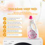 


																	 Combo Giặt Xả: 1 can nước giặt Lord 3.5kg và 1 can nước xả Lord ngọt ngào 1.8kg tặng 1 gói giấy đa năng TMCARE vàng 