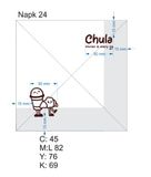 


																	 Khăn giấy ăn in logo CHULA 