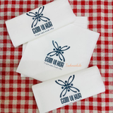 


																	 Khăn giấy ăn in logo CƠM VỊ XƯA 
