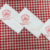 


																	 Khăn giấy ăn in logo TIỆC CƯỚI CÔNG HÀ 