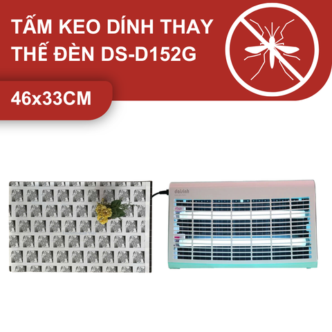 Tấm keo dính dùng cho đèn diệt côn trùng DS - D152G