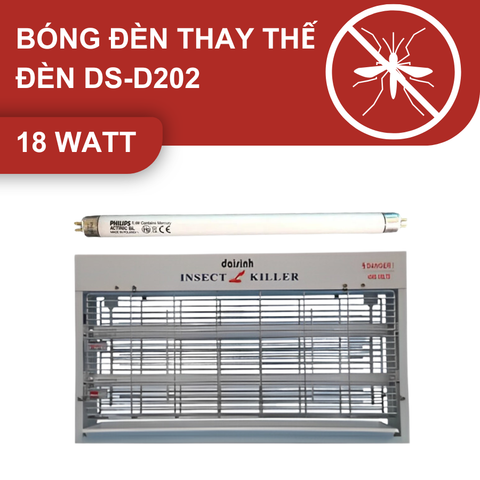 Bóng đèn thay thế cho đèn diệt côn trùng công nghiệp Đại Sinh DS-D202