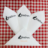 


																	 Khăn giấy ăn in logo DAO SPA 
