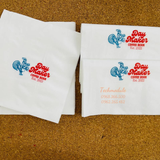 


																	 Khăn giấy ăn in logo DAY MAKER 