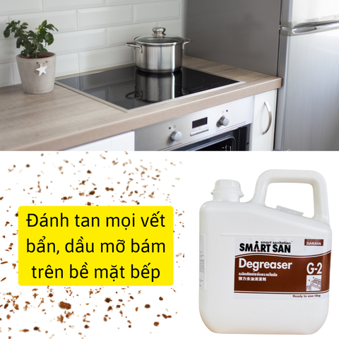 Dung dịch tẩy rửa dầu mỡ hãng SARAYA NHẬT BẢN mã G-2 5Kg