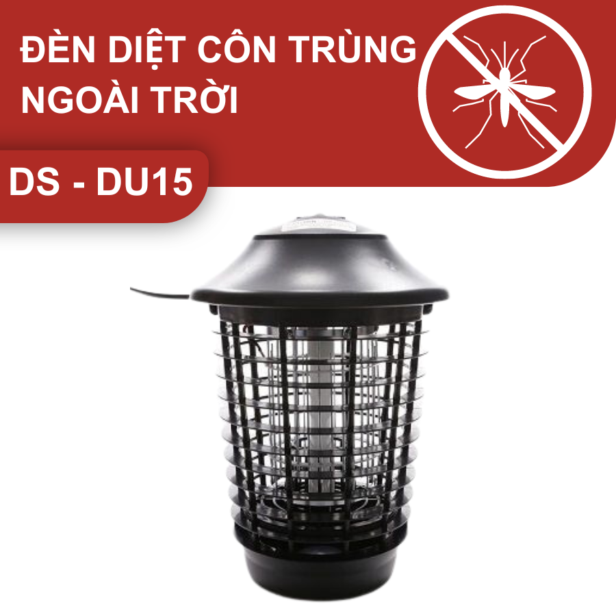 Đèn diệt côn trùng hãng ĐẠI SINH mã DS-DU15
