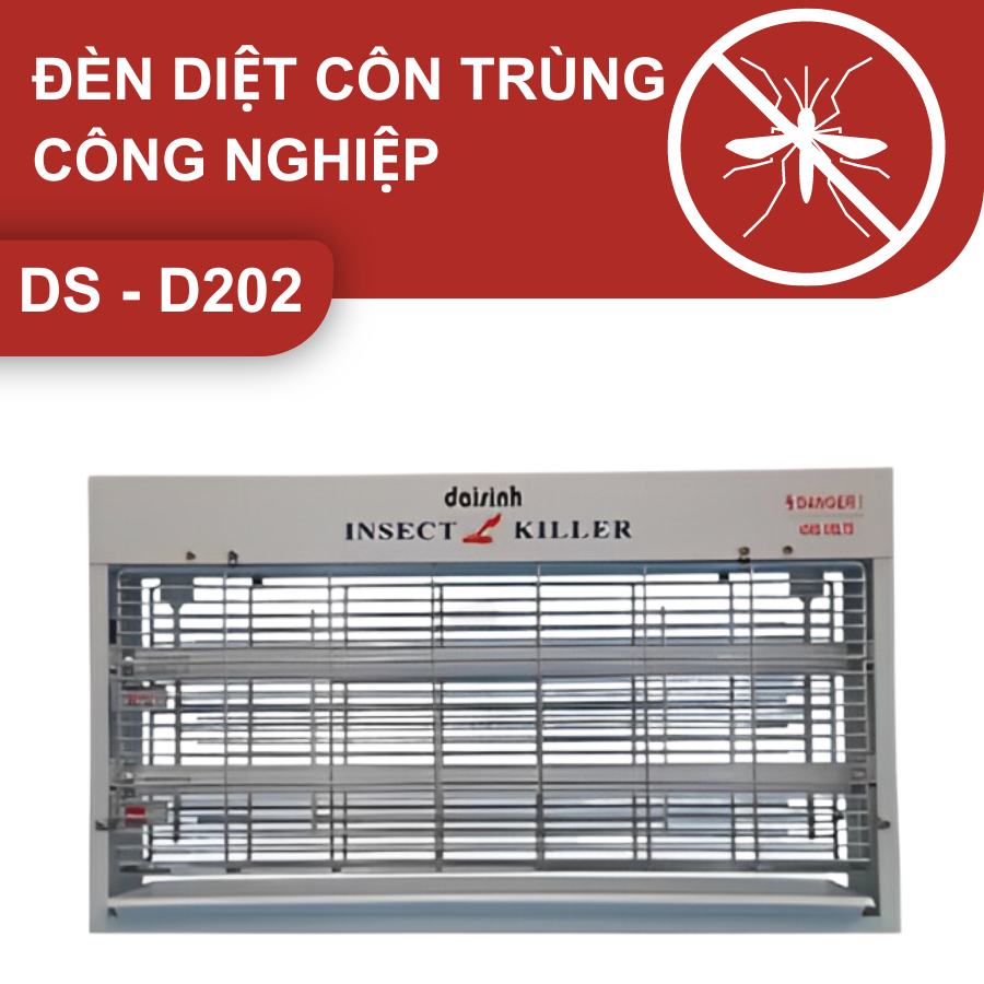 Đèn diệt côn trùng hãng ĐẠI SINH mã DS-D202