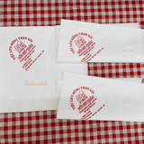 


																	 Khăn giấy ăn in logo ĐỔI GIÓ QUÁN 