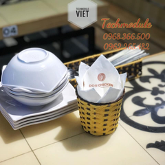  Khăn giấy ăn in logo Don Chicken 
