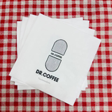 


																	 Khăn giấy ăn in logo DR COFFEE 