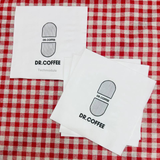 


																	 Khăn giấy ăn in logo DR COFFEE 