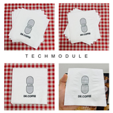 


																	 Khăn giấy ăn in logo DR COFFEE 