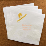 


																	 Khăn giấy ăn in logo DREAM HOUSE 