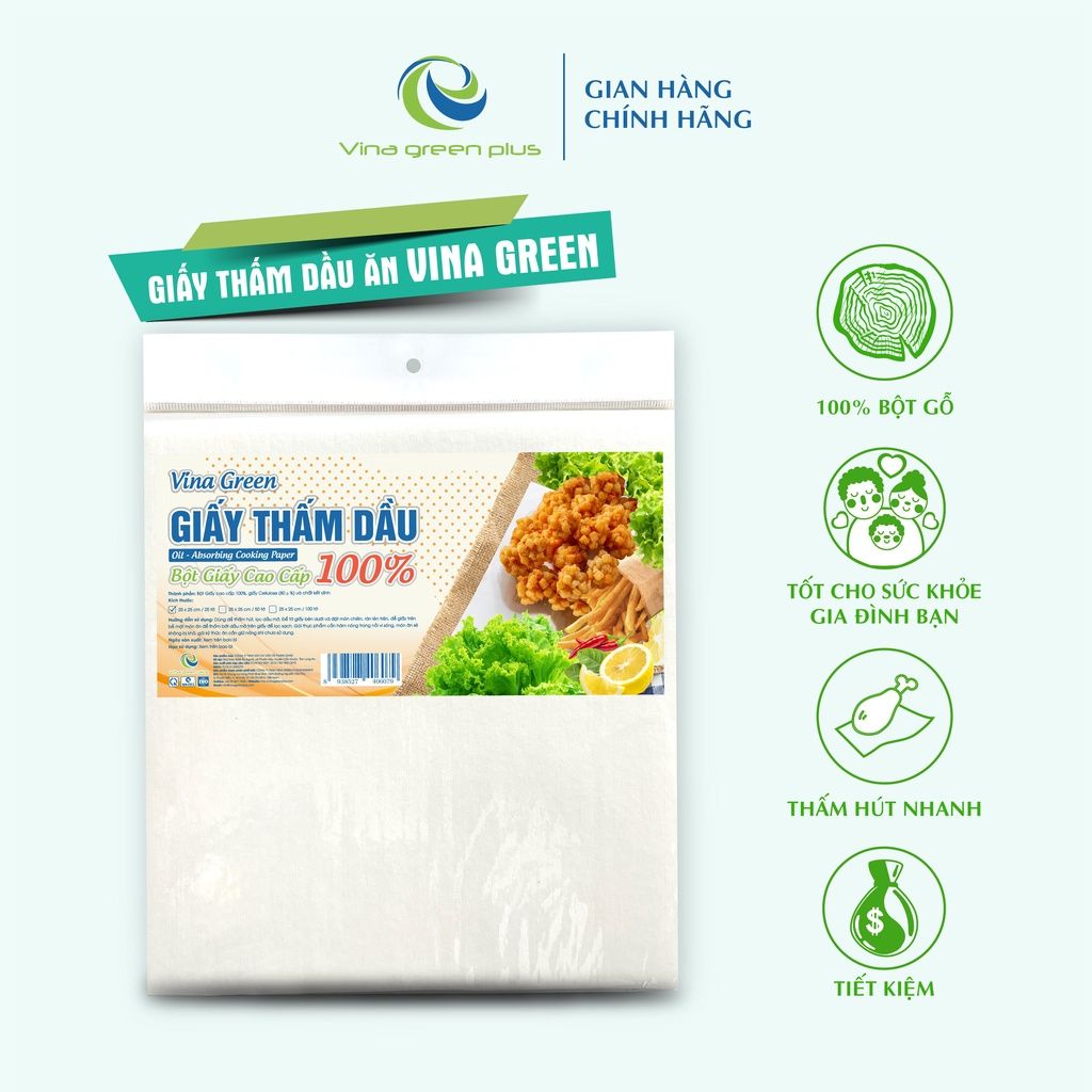 


																																														 Giấy thấm dầu thực phẩm 