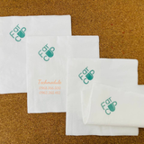 


																	 Khăn giấy ăn in logo FAT CUP 