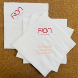 


																	 Khăn giấy ăn in logo nhà hàng FIN CAFE 