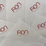 


																	 Khăn giấy ăn in logo nhà hàng FIN CAFE 
