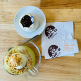 


																	 Khăn giấy ăn in logo GẠO GI COFFEE 