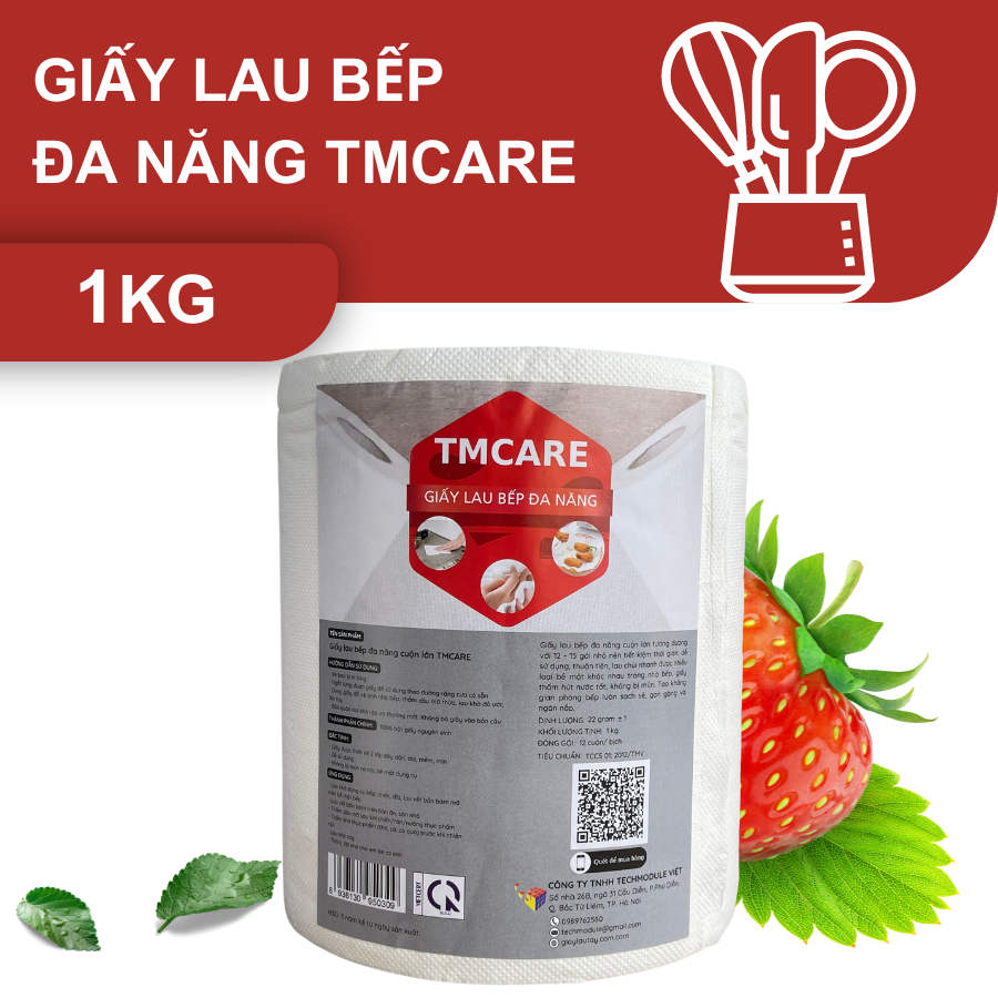 Giấy lau bếp đa năng hãng TMCARE mã TM-LB1000