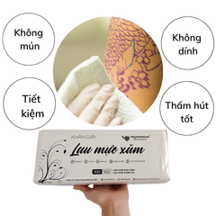  Combo 70 gói Giấy khô lau mực xăm TECHMODULE 