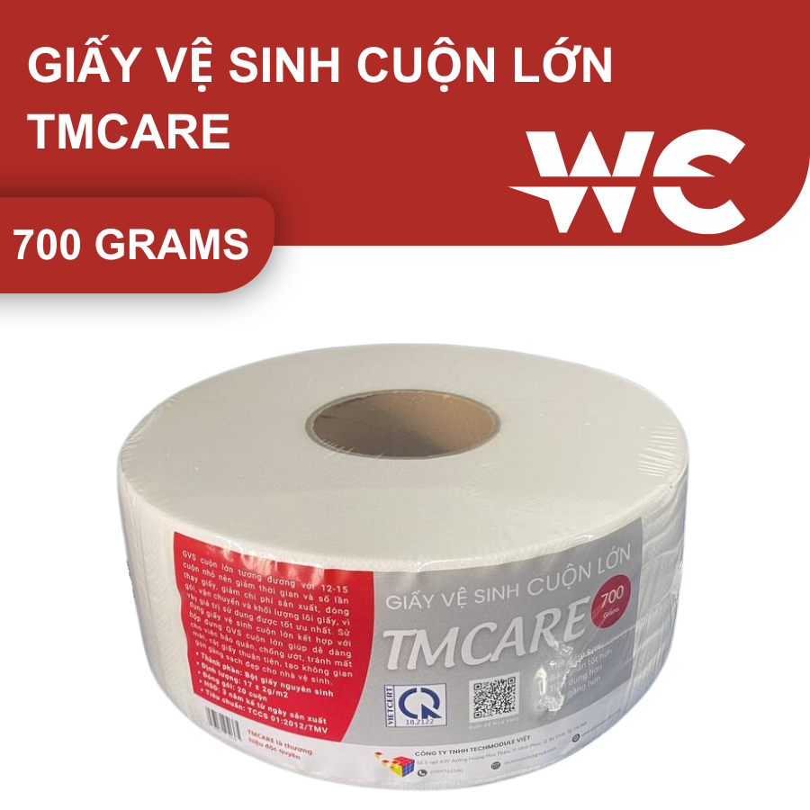 Giấy vệ sinh cuộn lớn TMCARE