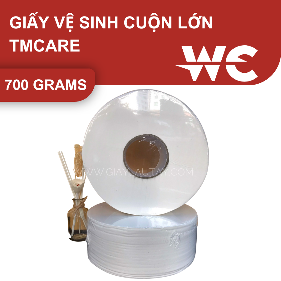Giấy vệ sinh cuộn lớn hãng TMCARE mã TM-XG