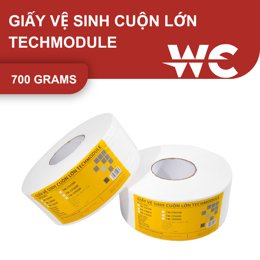 Giấy vệ sinh cuộn lớn hãng Techmodule mã TM-CLA
