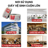 


																	 Giấy vệ sinh cuộn lớn TMCARE 
