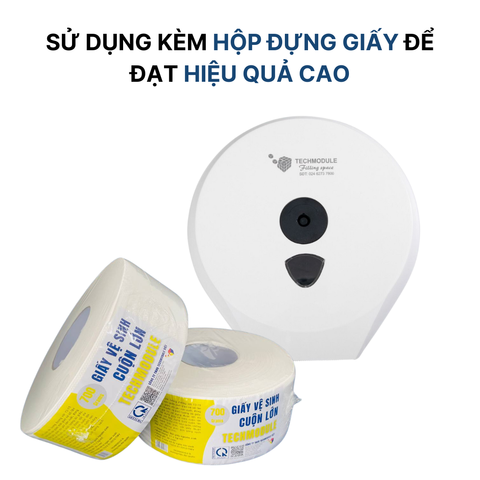 Giấy vệ sinh cuộn lớn TECHMODULE