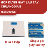 


																	 Mua 01 hộp đựng giấy lau tay TMCD-8025A tặng 02 giấy lau tay TMCARE PREMIUM XANH 
