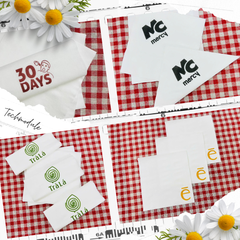  TECHMODULE - Sản xuất khăn giấy ăn in logo theo yêu cầu khách hàng - miễn phí thiết kế 