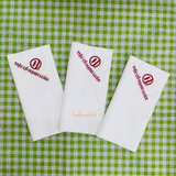 


																	 Khăn giấy ăn in logo TIỆC CỖ HẠNH LUÂN 