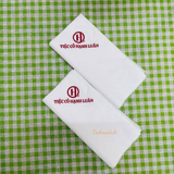 


																	 Khăn giấy ăn in logo TIỆC CỖ HẠNH LUÂN 