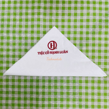 


																	 Khăn giấy ăn in logo TIỆC CỖ HẠNH LUÂN 