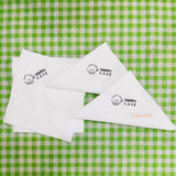 


																	 Khăn giấy ăn in logo HAPPY CAFE 