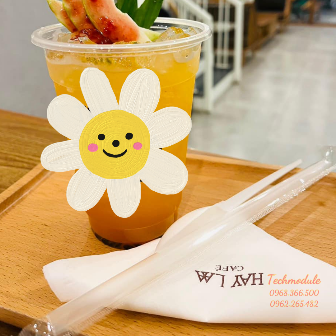 Khăn giấy ăn in logo HAYLAA CAFE