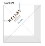 


																	 Khăn giấy ăn in logo HELIOS CAFE 