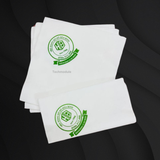 


																	 Khăn giấy ăn in logo NHÀ HÀNG BỜ HỒ HÒA BINH 