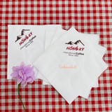 


																	 Khăn giấy ăn in logo nhà hàng CAFE Hồng Kỳ 