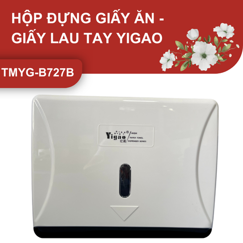 Hộp đựng giấy ăn - giấy lau tay tường hãng YIGAO mã 727