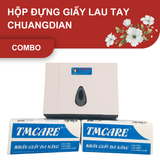 


																	 Mua 01 hộp đựng giấy lau tay TMCD-8025A tặng 02 giấy lau tay TMCARE PREMIUM XANH 