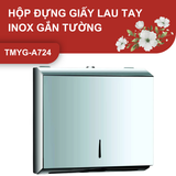 


																	 Hộp đựng giấy lau tay inox gắn tường 