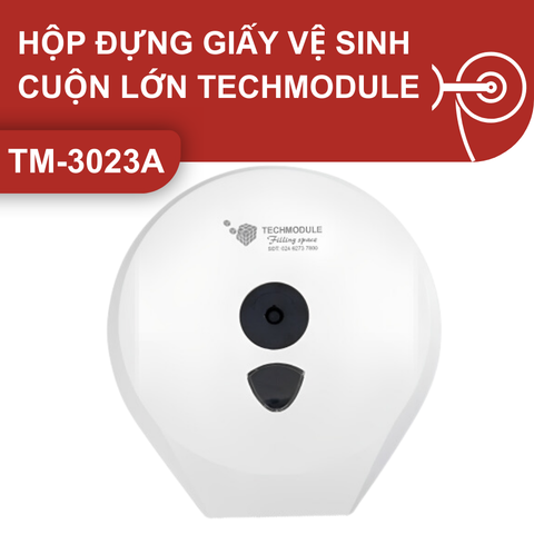 Hộp đựng giấy vệ sinh cuộn lớn hãng TECHMODULE mã TM-3023A